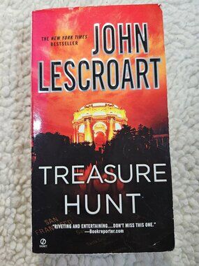 John Lescroart Treasure Hunt Paperback 2011 Signet Mystery Thriller Mass Market